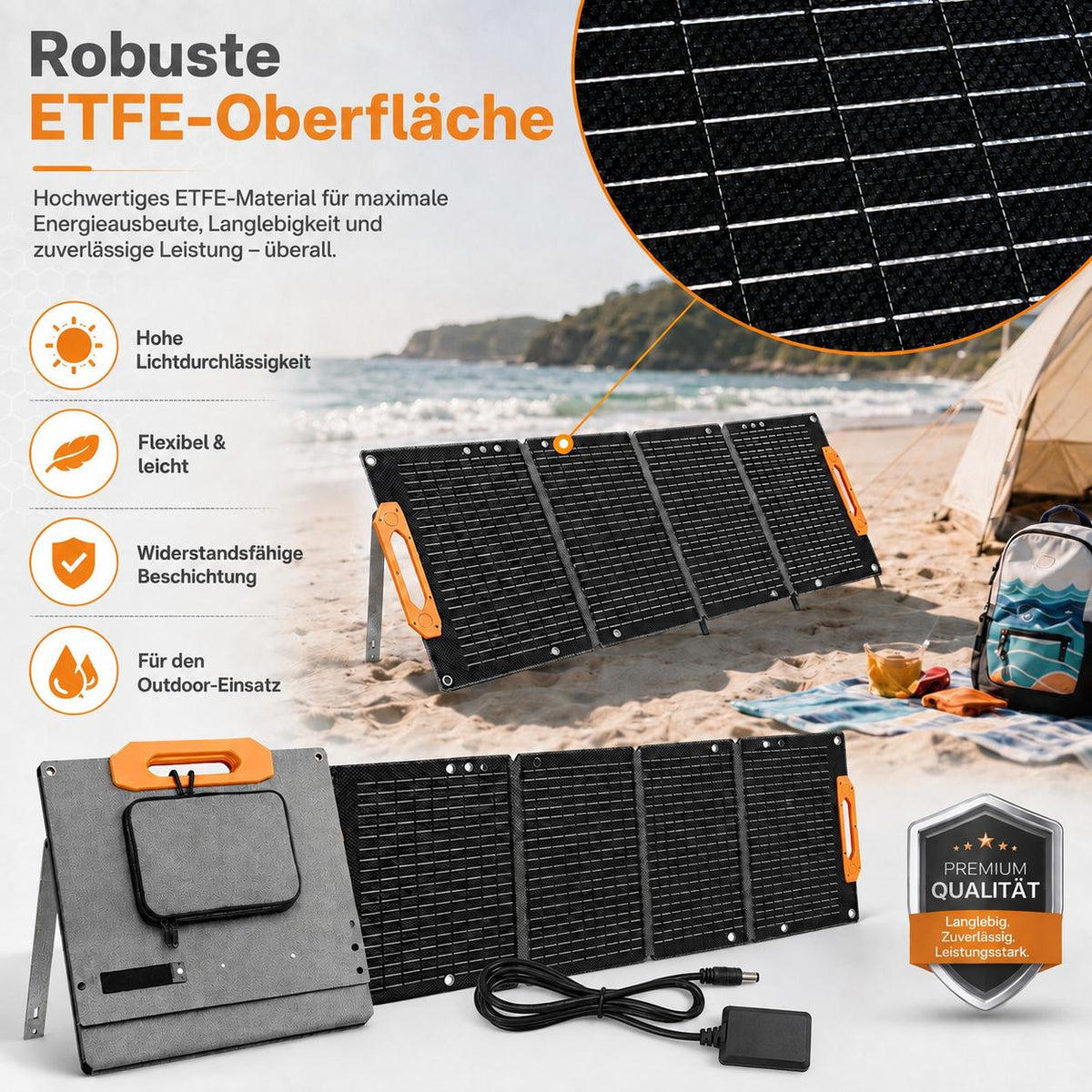 Solarmodul Monokristallin - 100W 24V