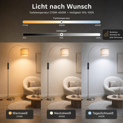 Antenlicht - LED Stehlampe - Flexibel ausrichtbar