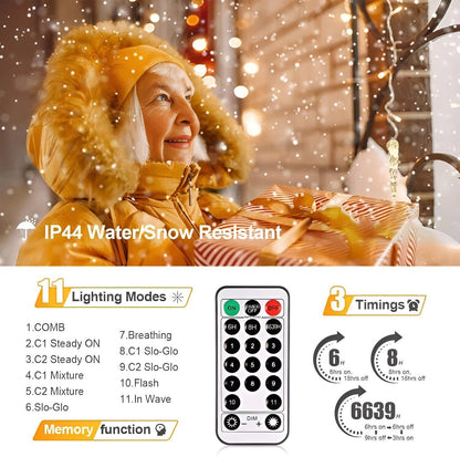 ECOWHO - LED Lichternetz 320-flammig - PQGB