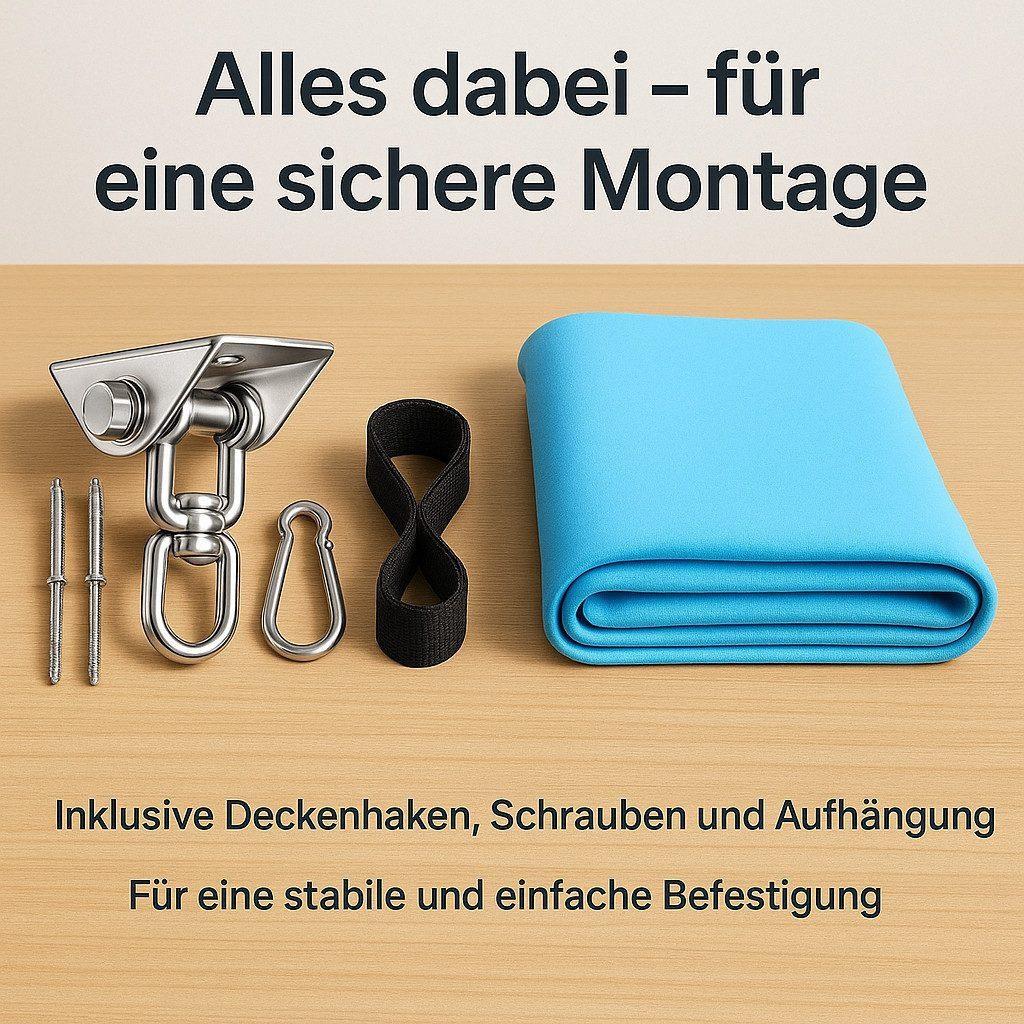 Kronenberg Schwing Tuchschaukel - Hellblau