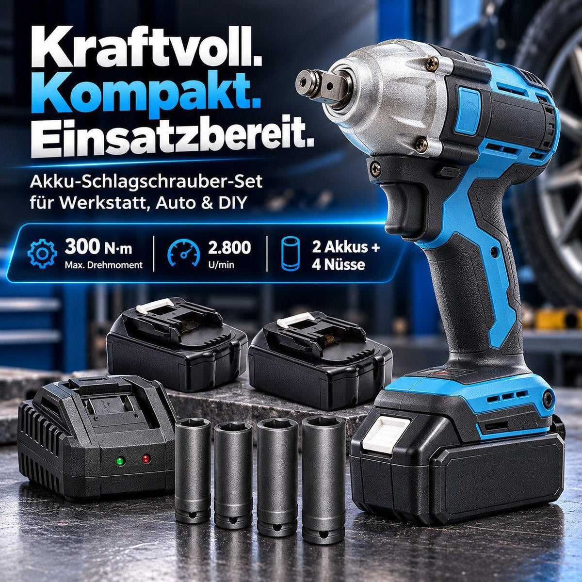 Akku Schlagschrauber - Atokit-Schlagschrauber-6526
