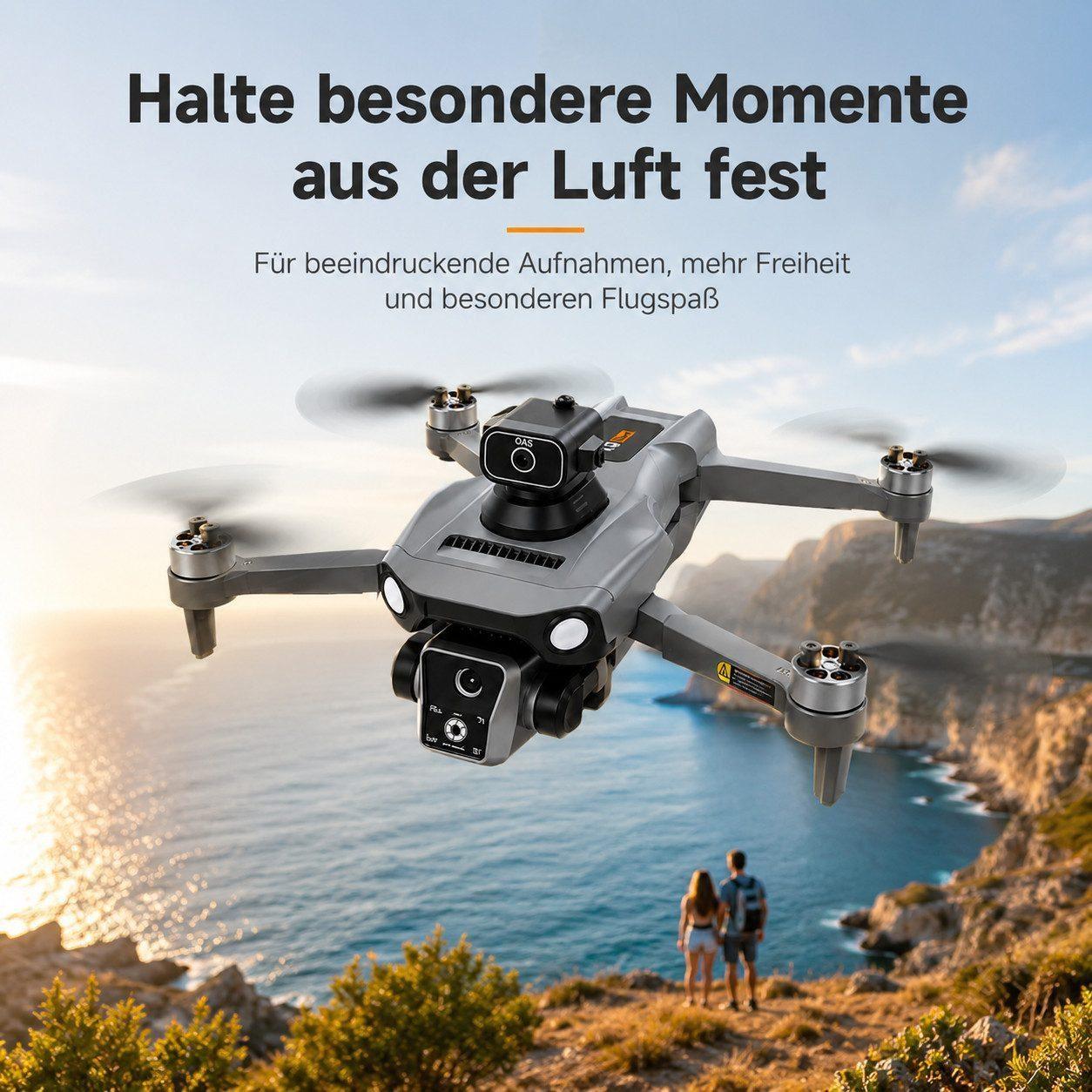 Goldstern RC Quadrocopter - K19 Max - 3 Akkus