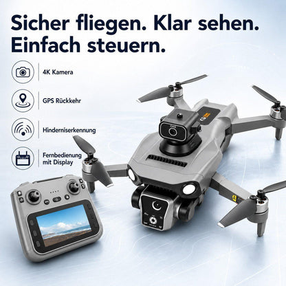 Goldstern RC Quadrocopter - K19 Max - 3 Akkus
