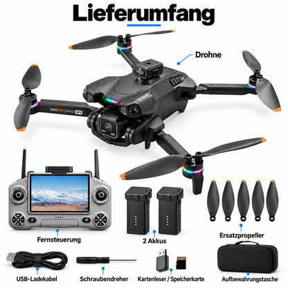 Goldstern RC Quadrocopter - K900 Max - 2 Akkus
