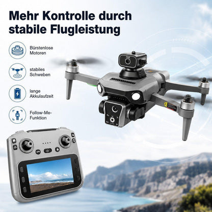 Goldstern RC Quadrocopter - K19 Max - 3 Akkus