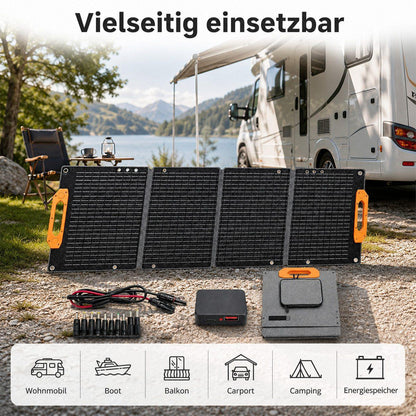 Solarmodul Monokristallin - 100W 24V