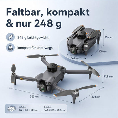 Goldstern RC Quadrocopter - AE51 - 2 Akkus