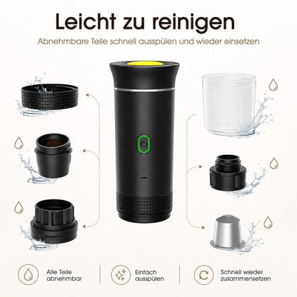Goldstern Portable Reisekaffeemaschine - 20 Bar