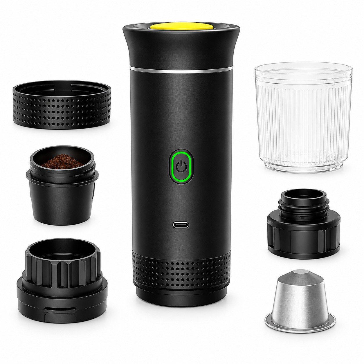 Goldstern Portable Reisekaffeemaschine - 20 Bar