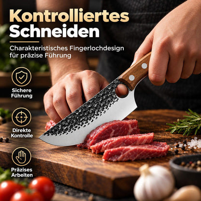 Heesem Butchermesser-Set - 3-tlg braun