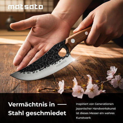Heesem Butchermesser-Set - 3-tlg braun