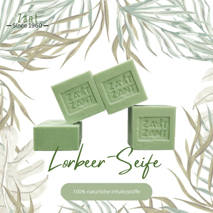 Zant - 6er-Set natürliche Seife - Lorbeereseife