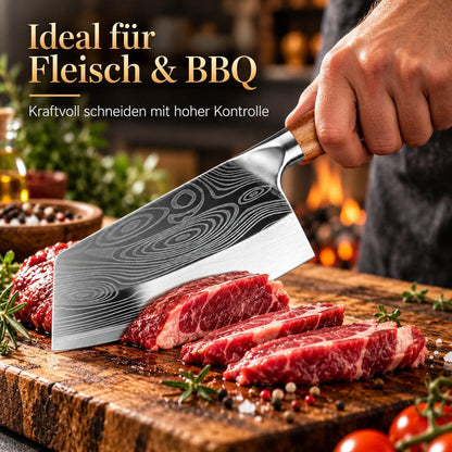 Heesem - Küchenmesser mit Holzgriff