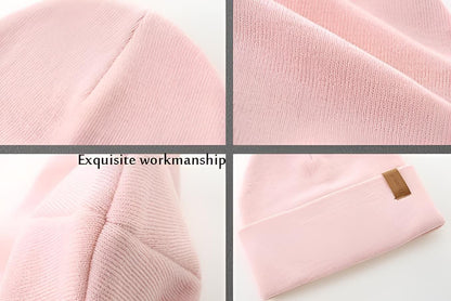 AHAHA Beanie - 9GV Schwarz/Rosa