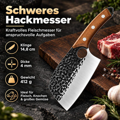 Heesem Butchermesser-Set - 3-tlg braun