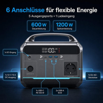 Powerstation NEO K2 - 288Wh 600W