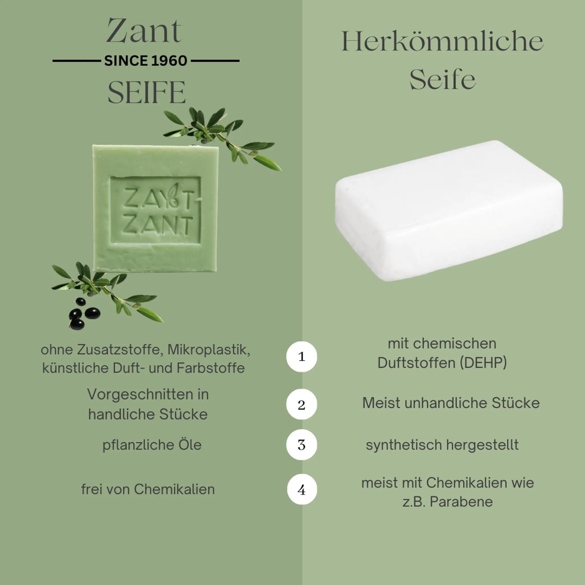 Zant - 6er-Set natürliche Seife - Lorbeereseife