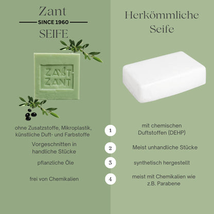 Zant - 6er-Set natürliche Seife - Lorbeereseife