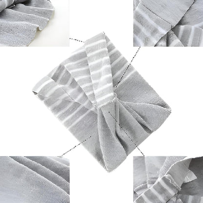 AHAHA Kinder Beanie - BLMV Hellgrau/Weiß