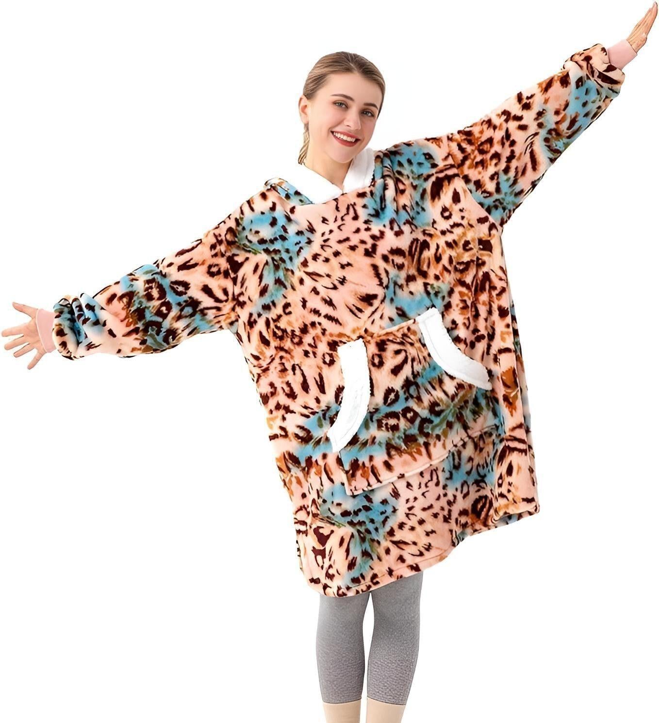 Winthome Kapuzenpullover - BZCV Leopard
