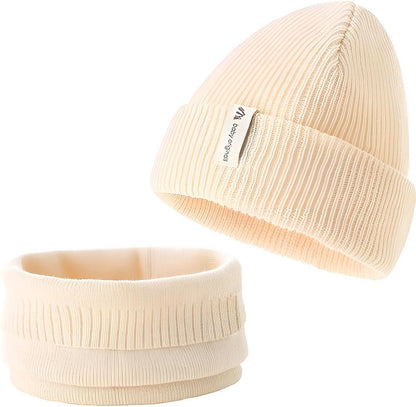 AHAHA Kinder Beanie - DZ2V Hellbeige