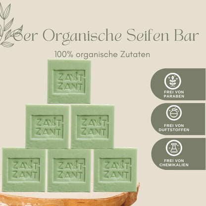 Zant - 6er-Set natürliche Seife - Lorbeereseife