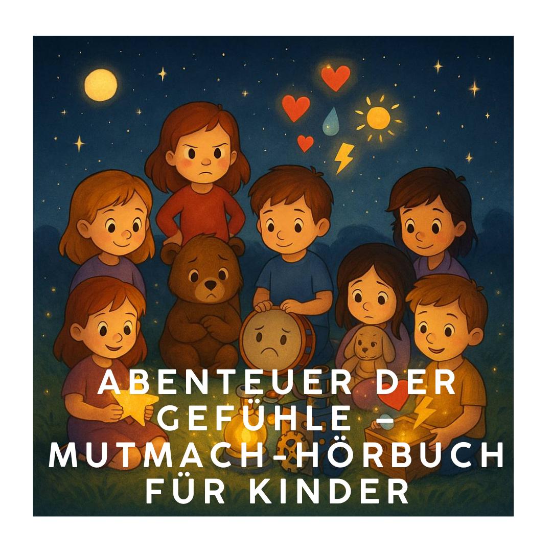 Hörbuch - "Starke Gefühle verstehen" - 7 liebevoll erzählte Kindergeschichten