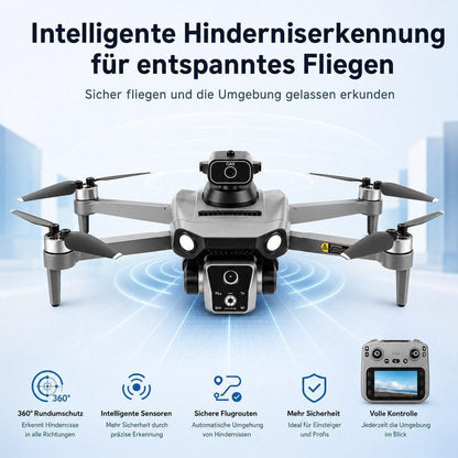 Goldstern RC Quadrocopter - K19 Max - 3 Akkus