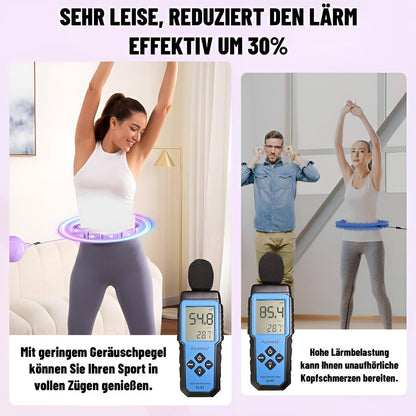 Cozylady - Smart Hula Hoop Reifen - Lila LED