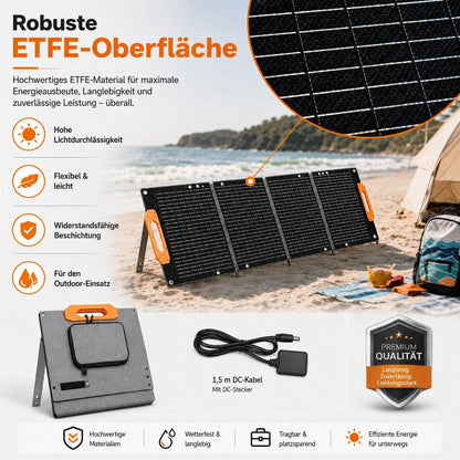 Solarmodul Monokristallin - 100W 24V