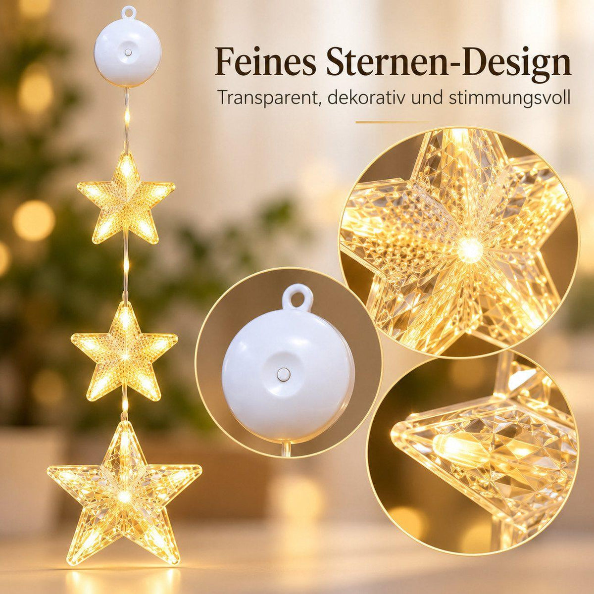 Fremon - LED-Lichterkette - 4er