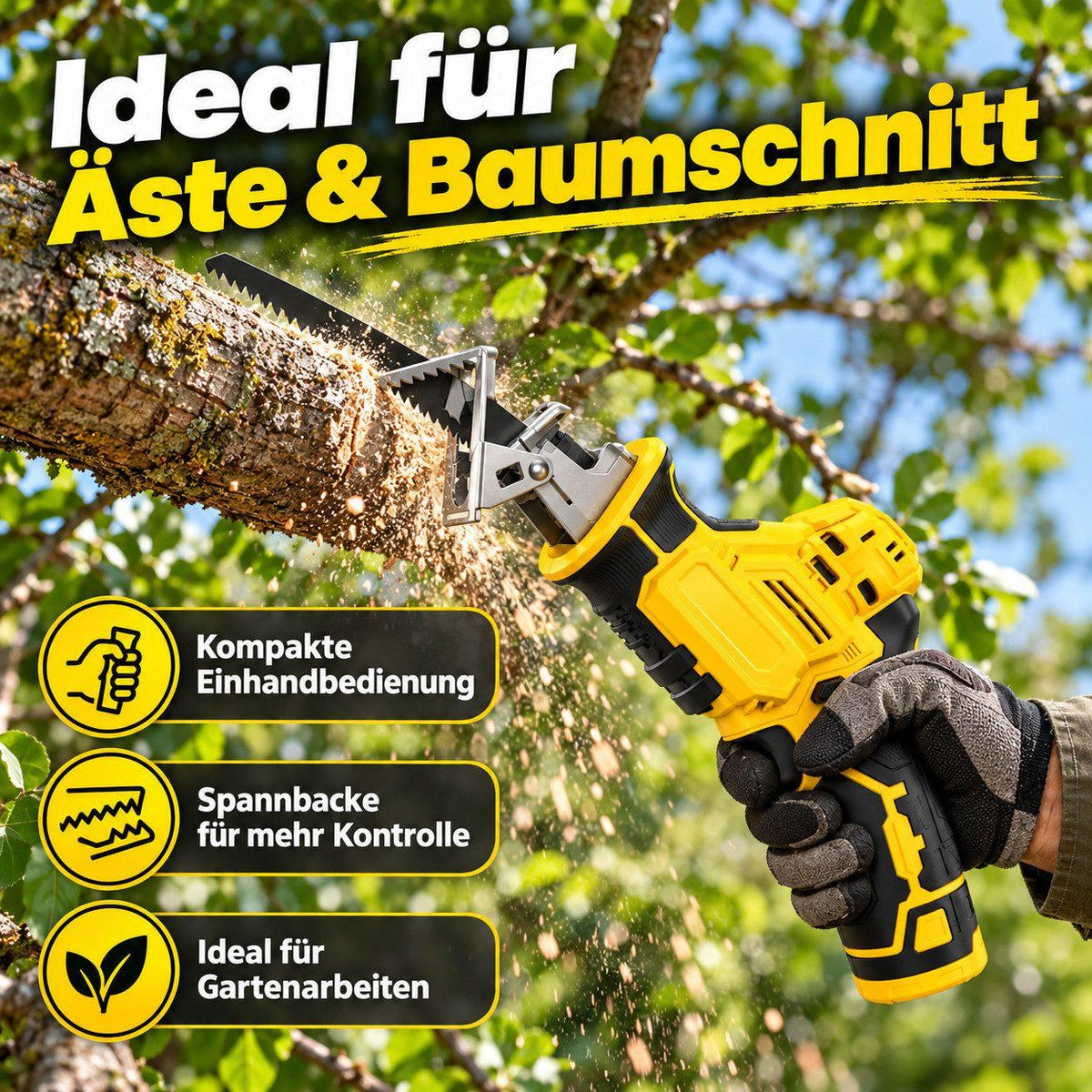 Fadakwalt Akku-Säbelsäge - DC52134