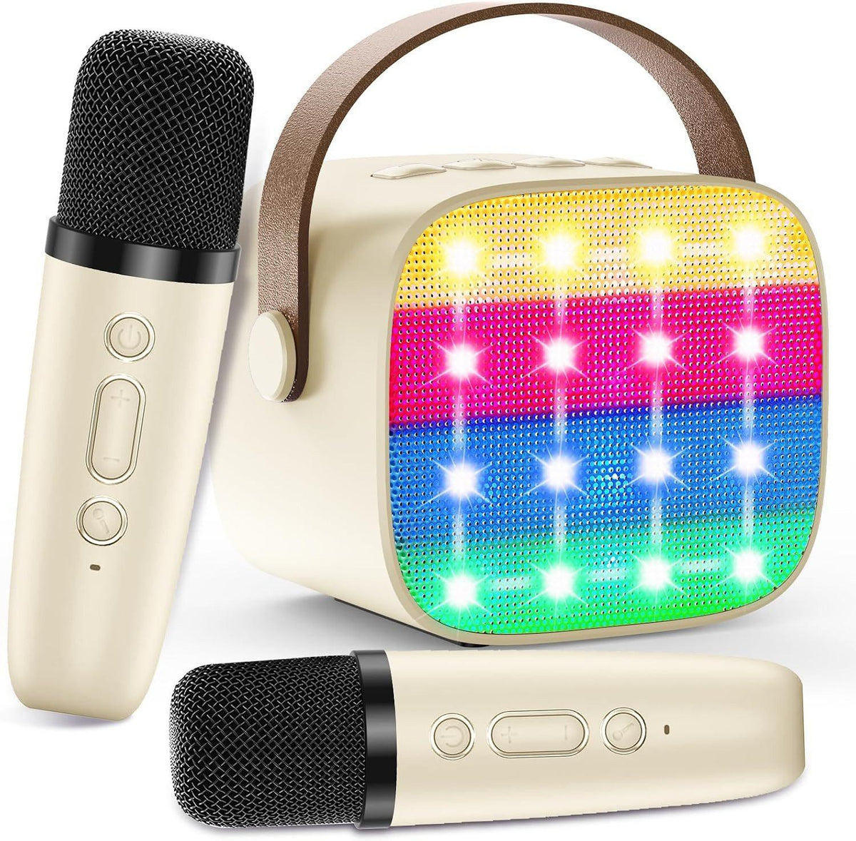 Mini - Karaoke Maschine - Beige