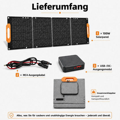 Powerstation NEO K2 - 288Wh 600W inkl. 100W Solarpanel