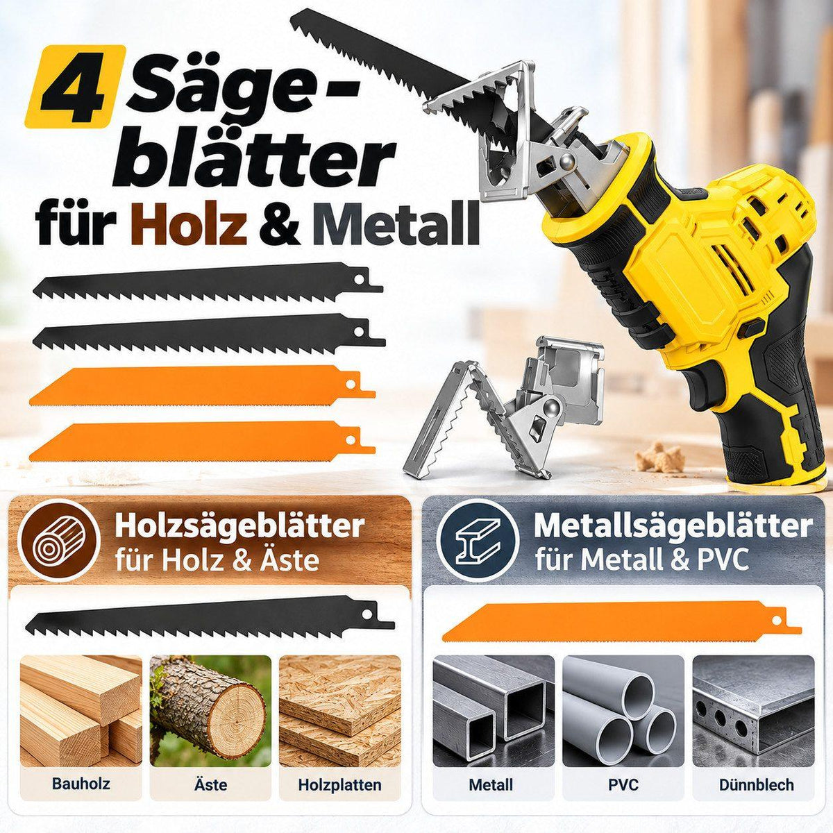 Fadakwalt Akku-Säbelsäge - DC52134