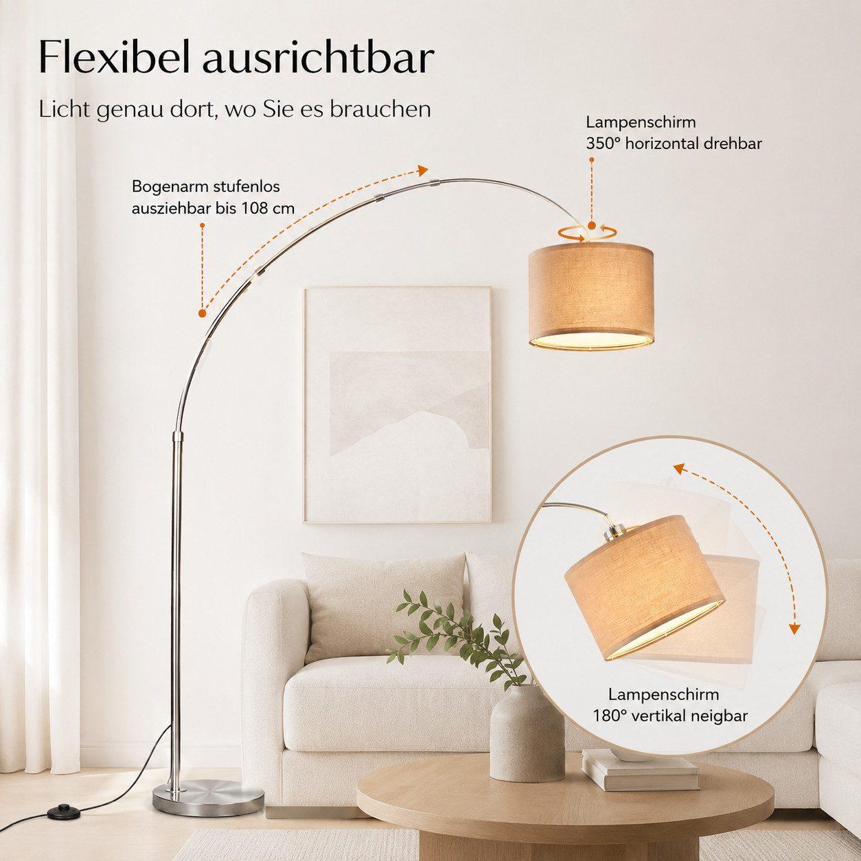 Antenlicht - LED Stehlampe - Flexibel ausrichtbar