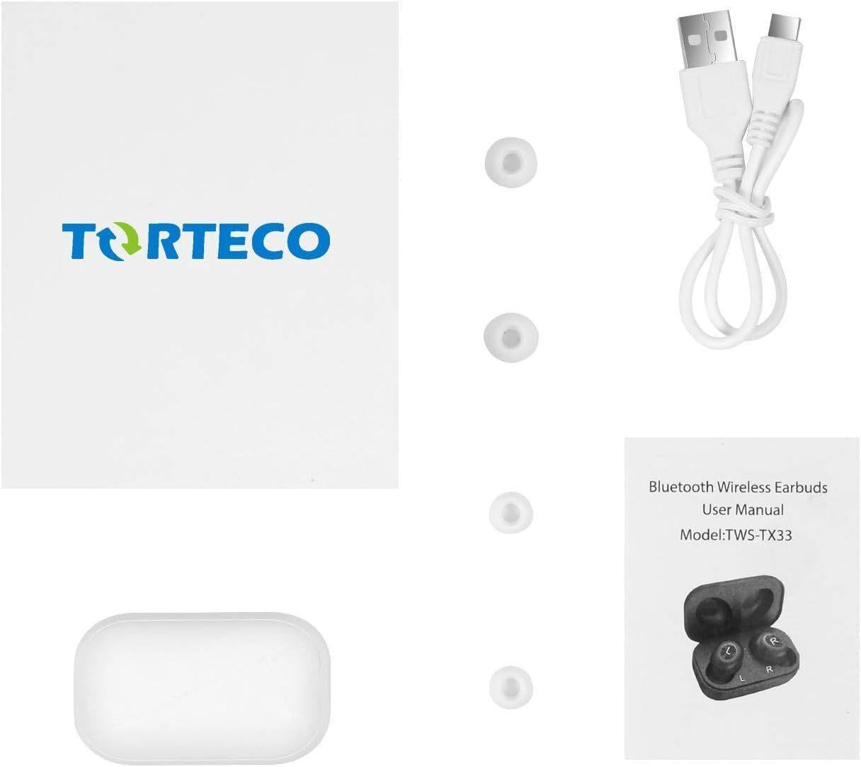 Torteco Bluetooth-Kopfhörer - T08 Weiß