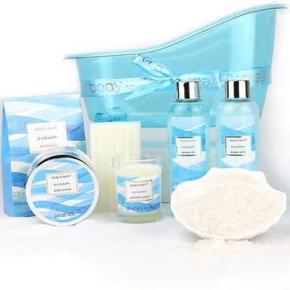 Spa luxetique Pflege-Geschenkset Blau