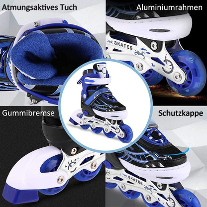 WeSkate Inlineskates - 8803 L (39-42) - Blau