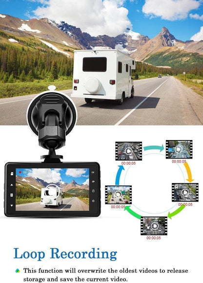 CHORTAU Full HD Weitwinkel - Dashcam