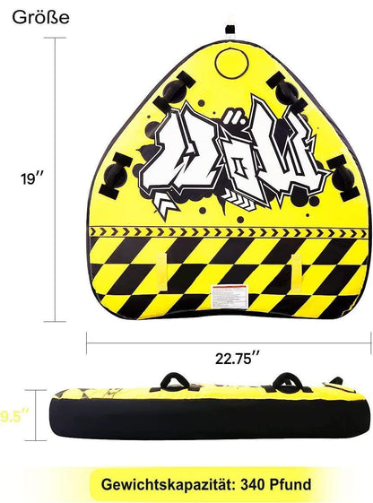 2 Rider Boating - MaxKare Schlauchboot - Gelb